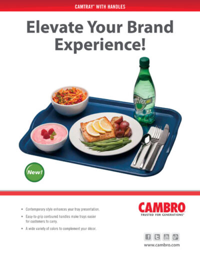 Cambro Camtray with Handles