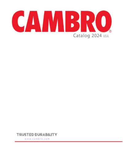 Cambro Catalog 2024