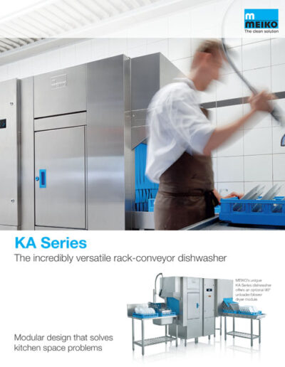 MEIKO KA Series Rack Conveyor Dishwasher