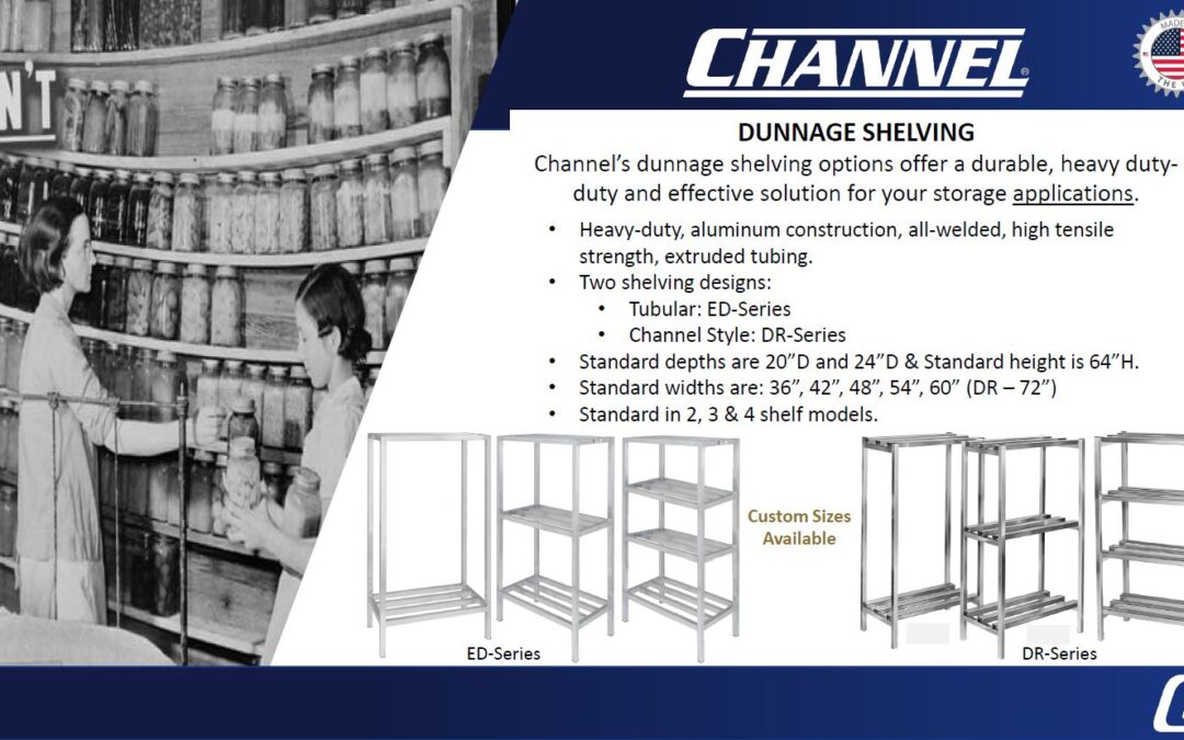 Channel Dunnage Shelving