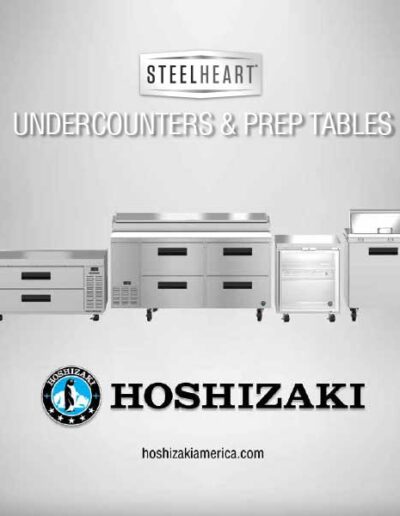 Hoshizaki Steelheart Undercounters and Prep Tables